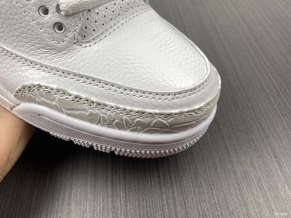 Air Jordan 'Triple  429487-111 3 Retro White' PS 0110